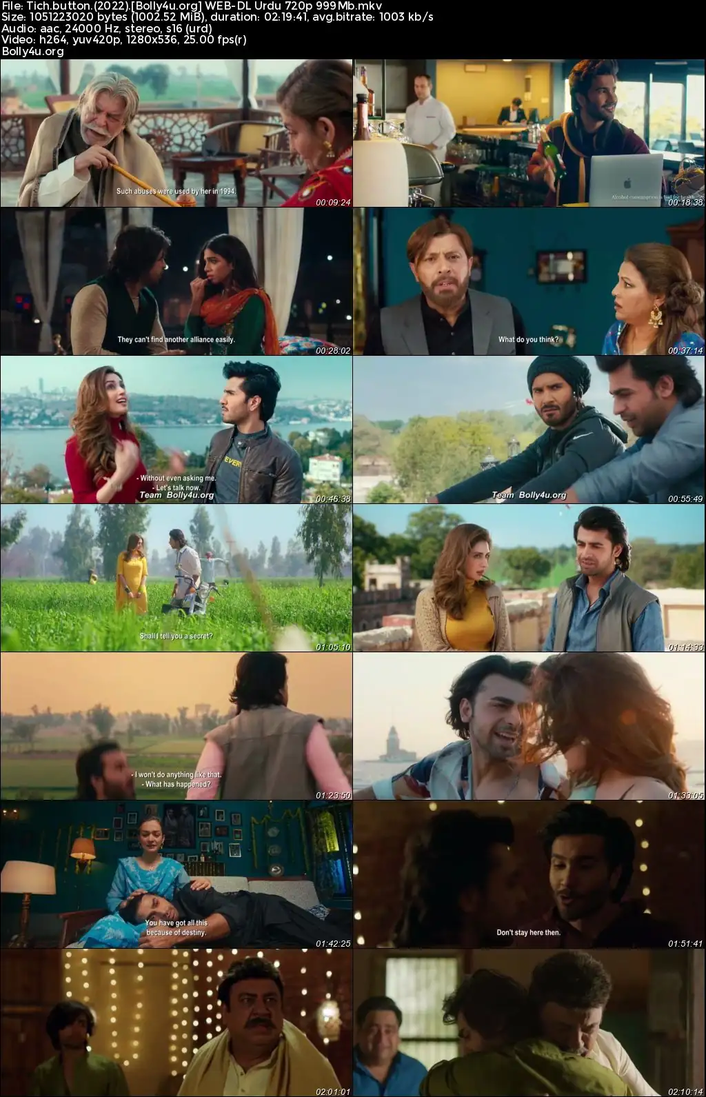 Tich Button 2022 WEB-DL Urdu Full Movie Download 1080p  720p  480p