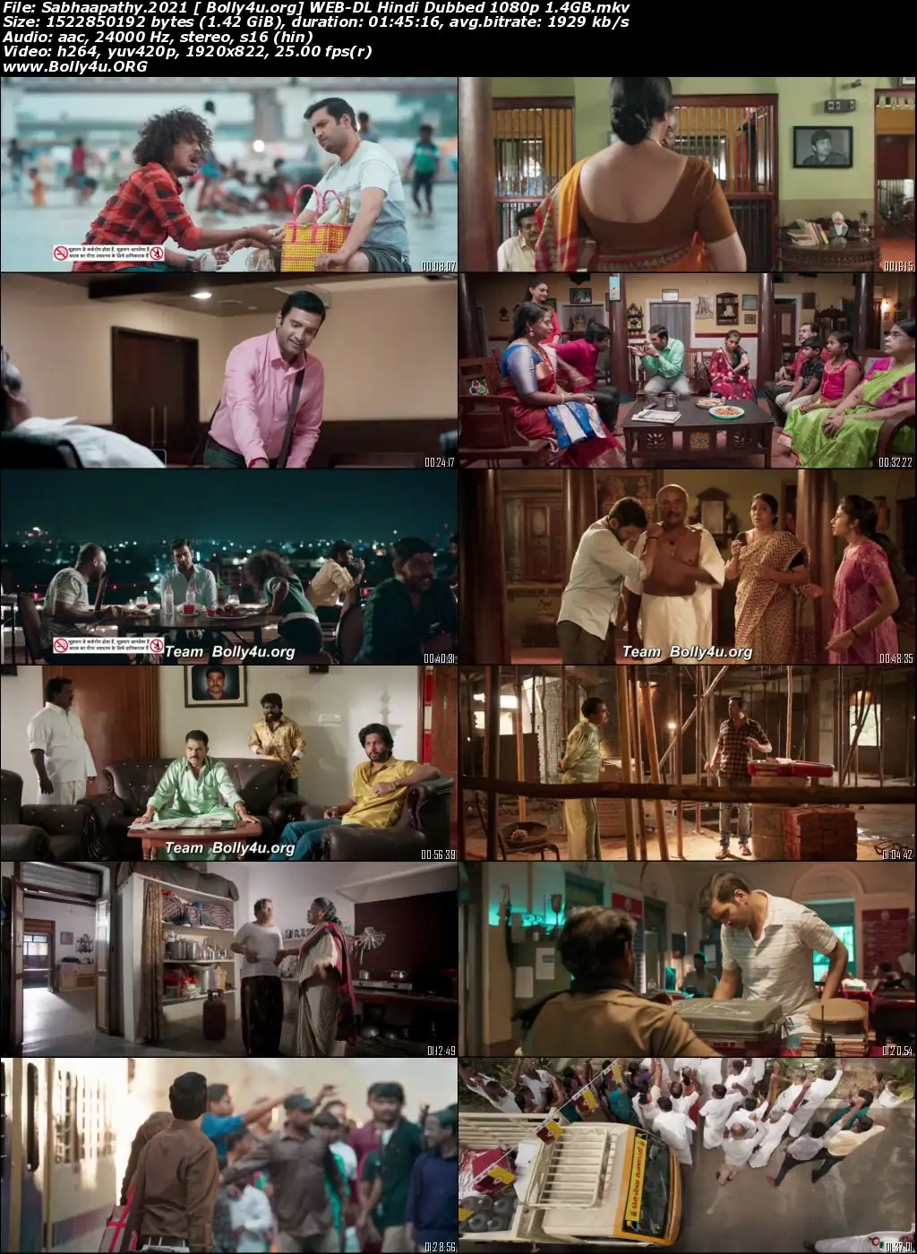 Sabhaapathy 2021 WEB-DL Hindi Dubbed Full Movie Download