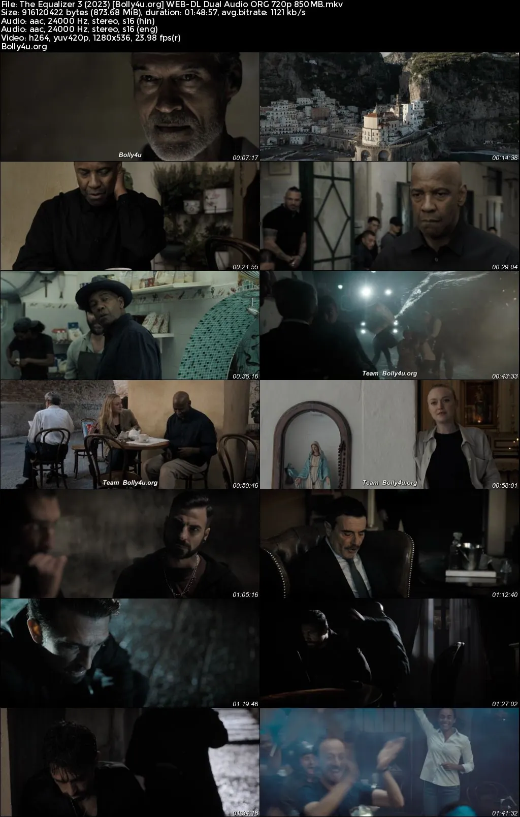 The Equalizer 3 2023 WEB-DL Hindi Dual Audio ORG Full Movie Download 1080p  720p  480p