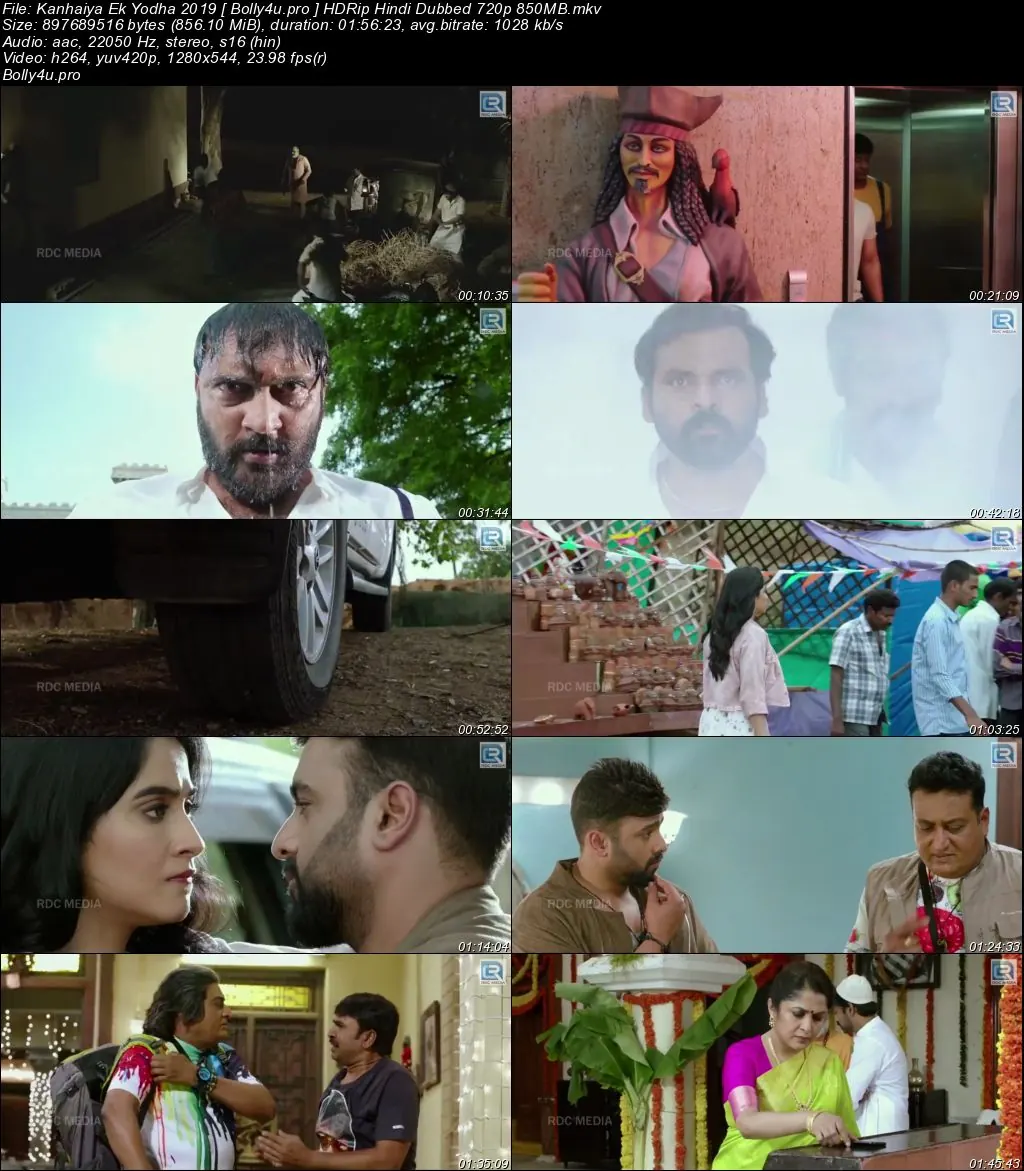 Kanhaiya Ek Yodha 2019 HDRip 850MB Hindi Dubbed 720p Download
