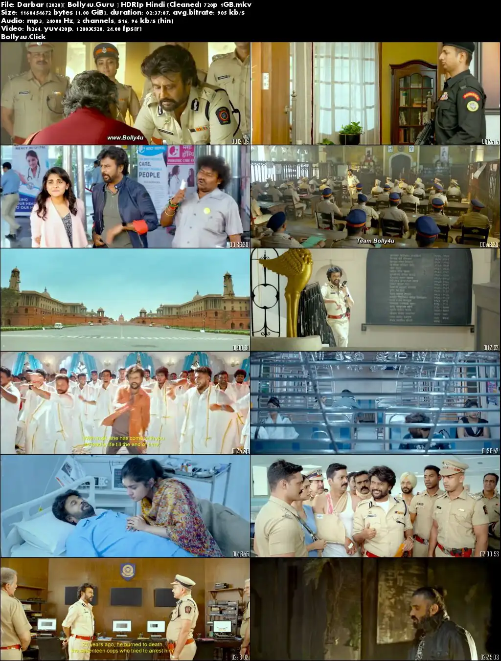 Darbar 2020 HDRip 400Mb Hindi 480p Download Darbar 2020 HDRip 400Mb Hindi 480p Download