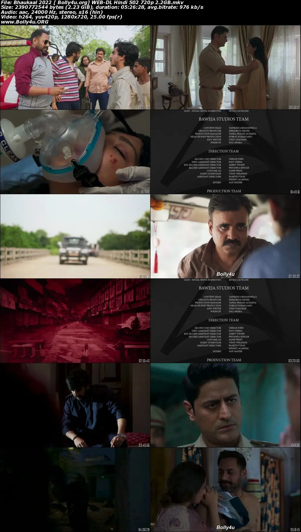 Bhaukaal 2022 WEB-DL 950MB Hindi S02 Download 480p
