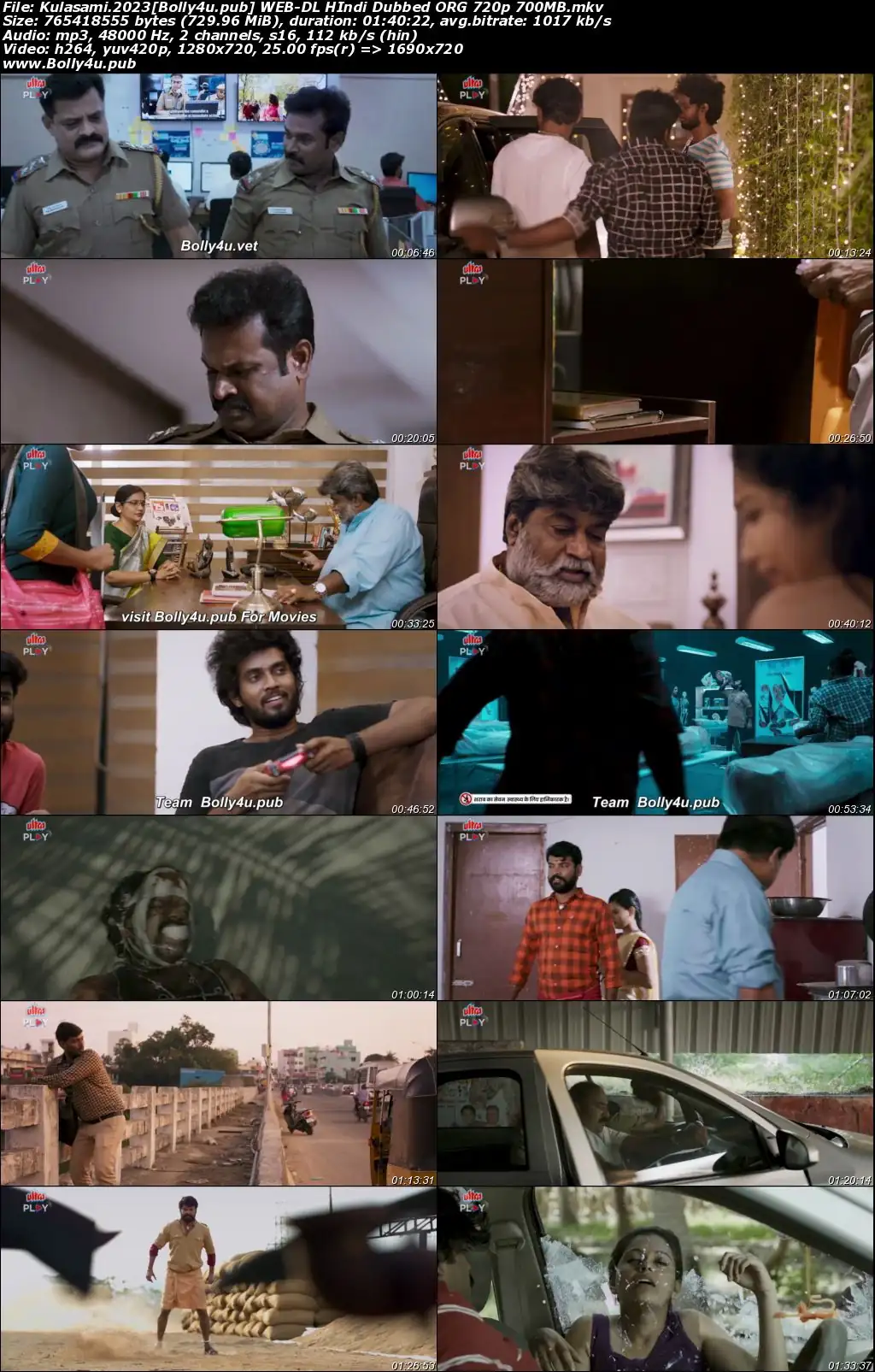 Kulasami 2023 WEB-DL Hindi Dubbed ORG Full Movie Download 1080p  720p  480p