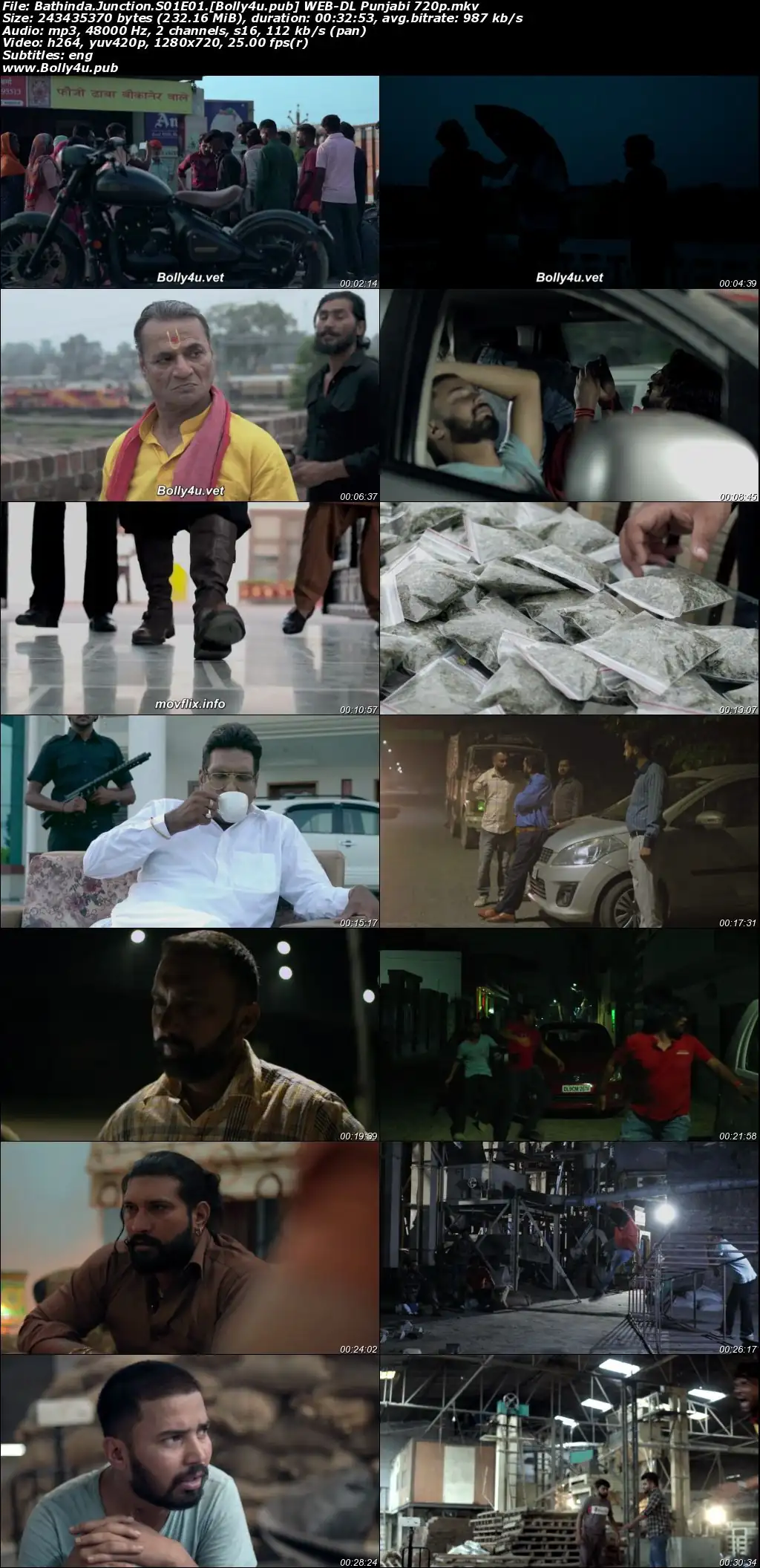 Bathinda Junction 2025 WEB-DL Punjabi S01 Complete Download 720p  480p