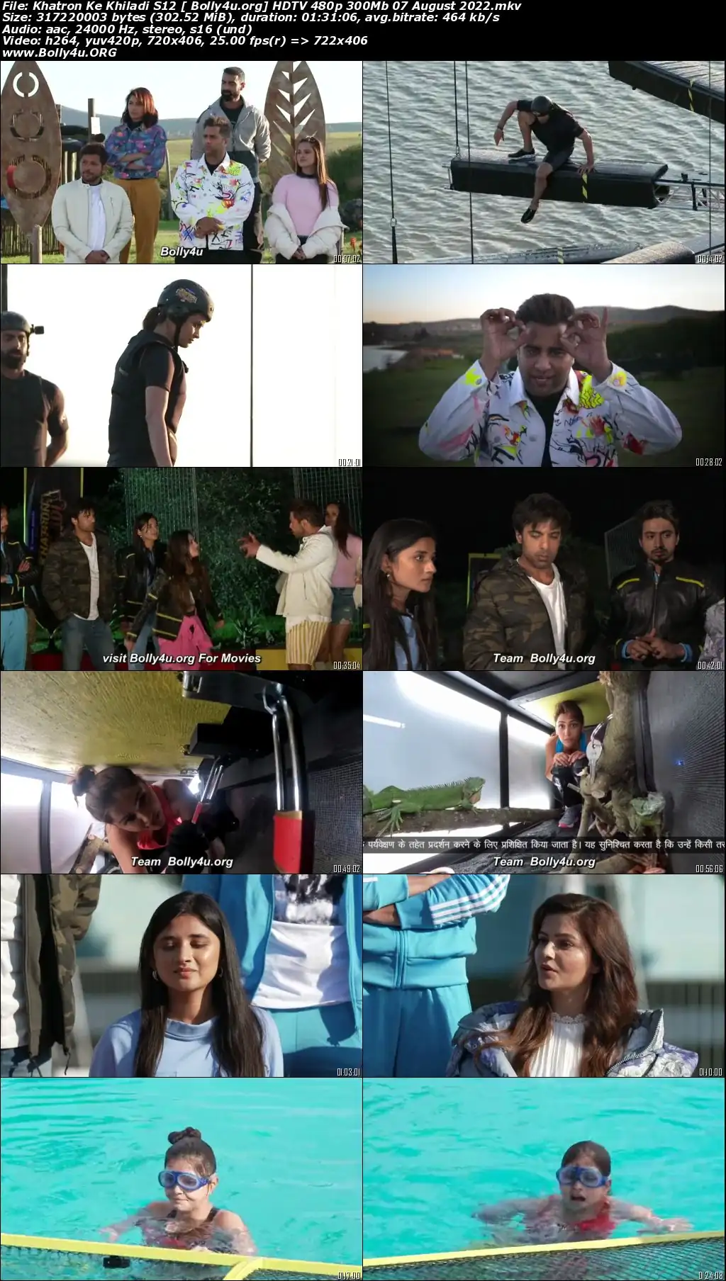 Khatron Ke Khiladi S12 HDTV 480p 300Mb 07 August 2022 Download