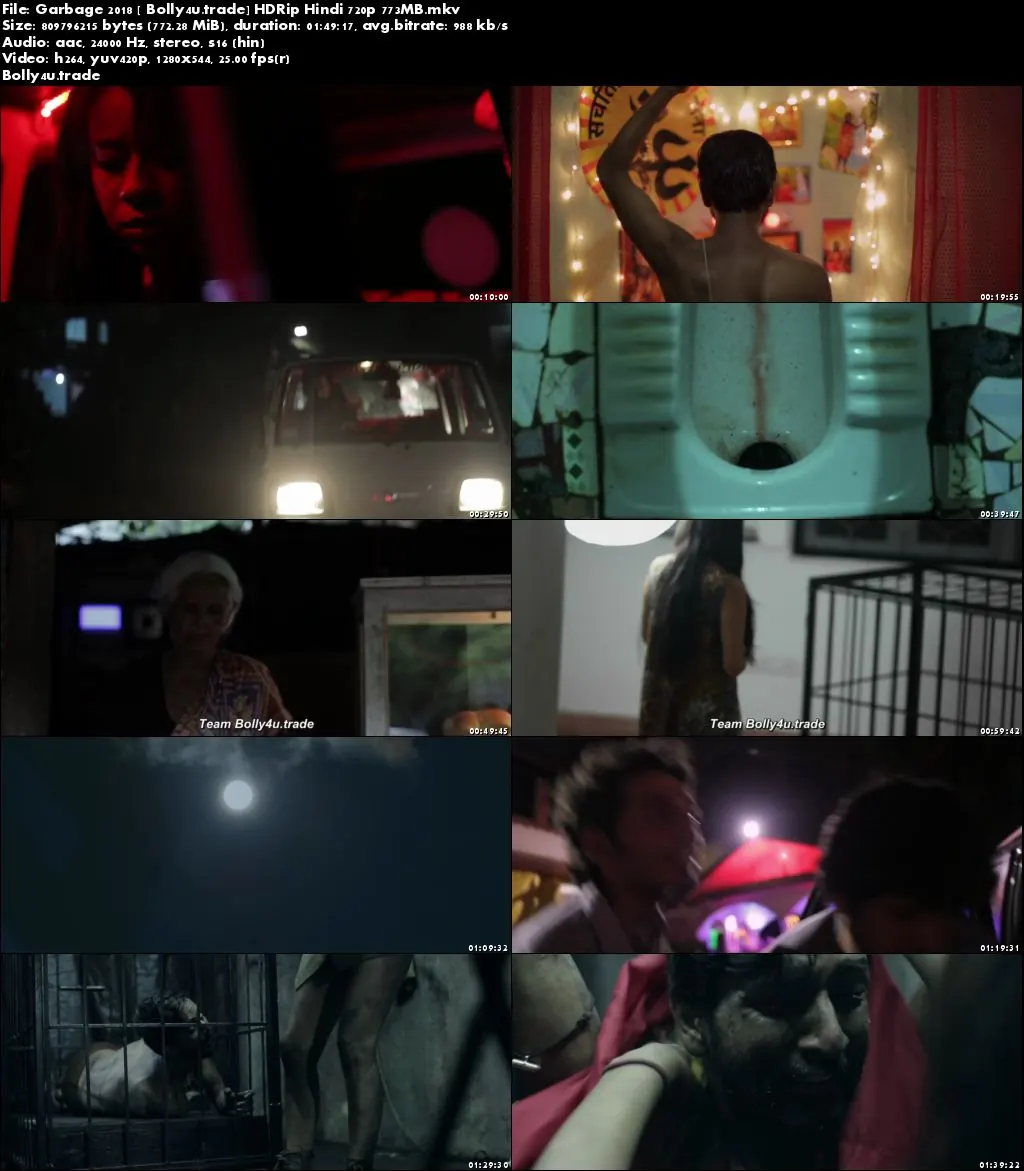  Garbage 2018 HDRip 300MB Full Hindi Movie Download 480p