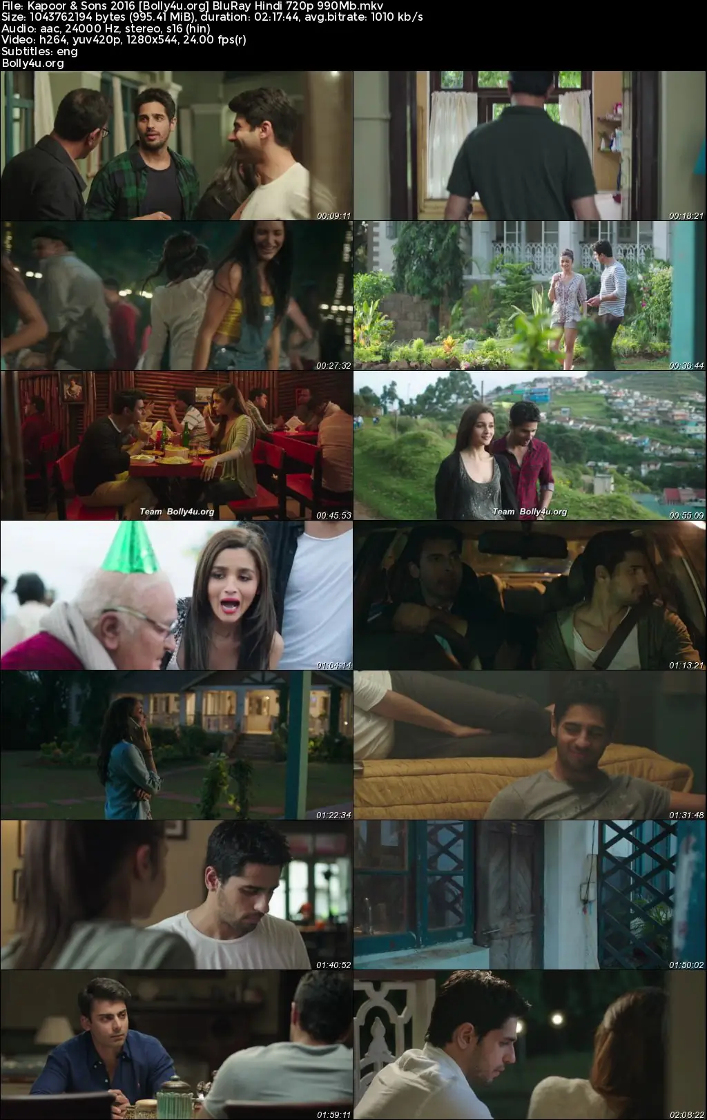 Kapoor and Sons 2016 BluRay Hindi Full Movie Download 1080p 720p 480p Kapoor and Sons 2016 BluRay Hindi Full Movie Download 1080p 720p 480p