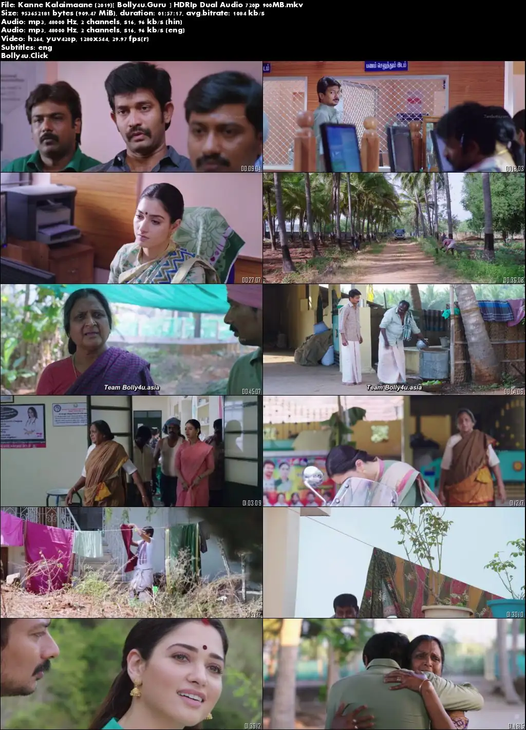 Kanne Kalaimaane 2019 HDRip 900Mb Hindi Dual Audio 720p Download