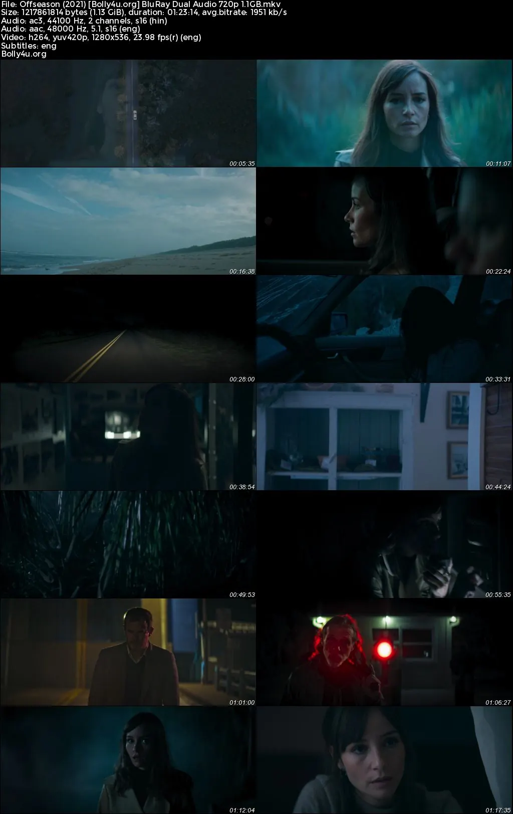 Offseason 2021 BluRay Hindi Dual Audio Full Movie Download 720p  480p