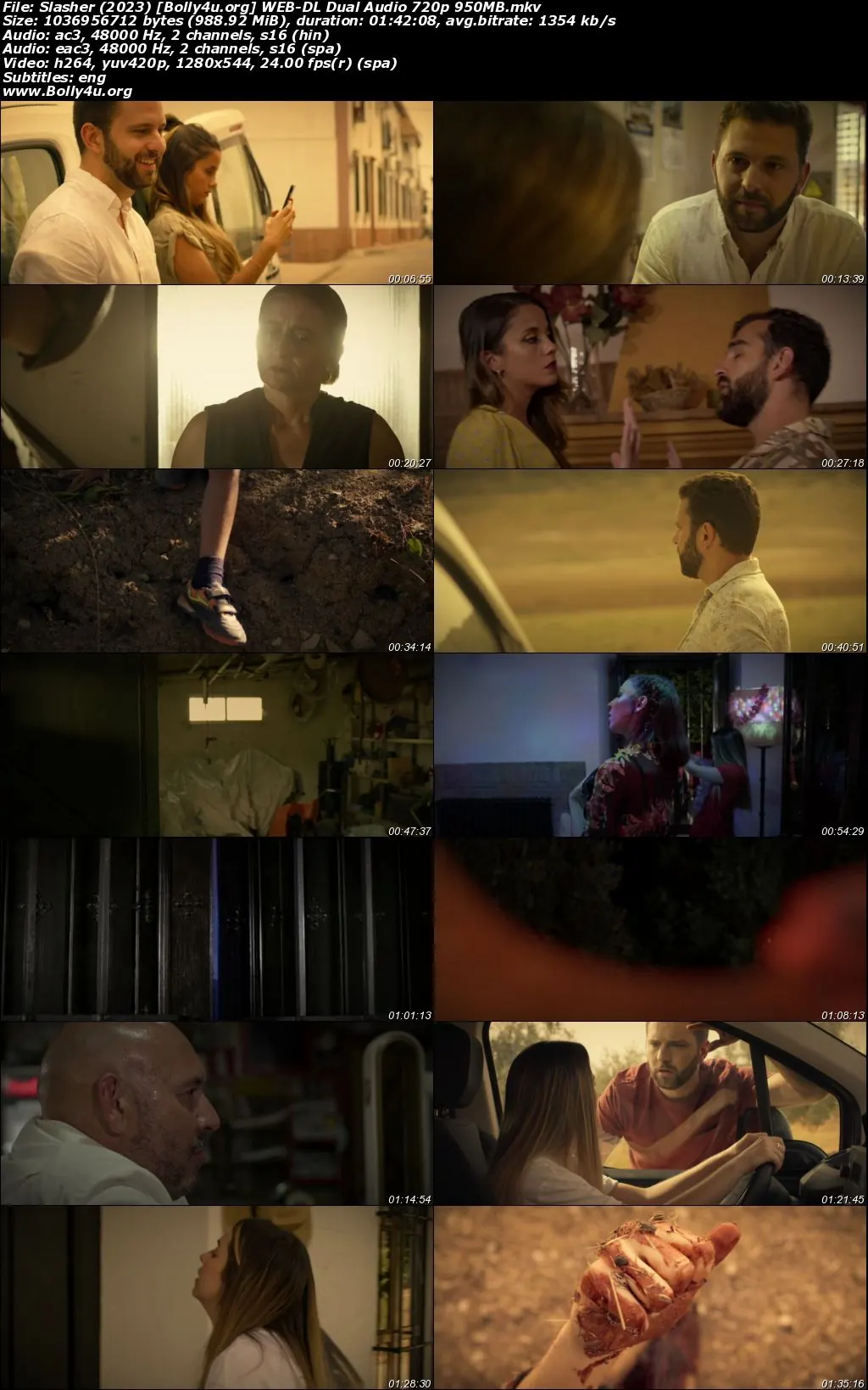 Slasher 2023 WEB-DL Hindi Dual Audio Full Movie Download 720p  480p