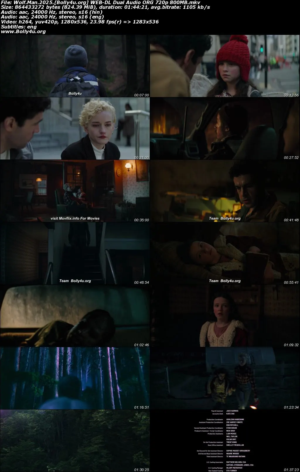 Wolf Man 2025 WEB-DL Hindi Dual Audio ORG Full Movie Download 1080p  720p  480p
