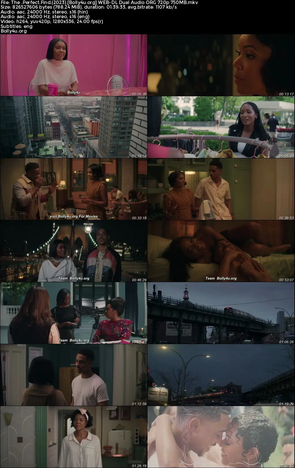 The Perfect Find 2023 WEB-DL Hindi Dual Audio ORG Full Movie Download 1080p  720p  480p