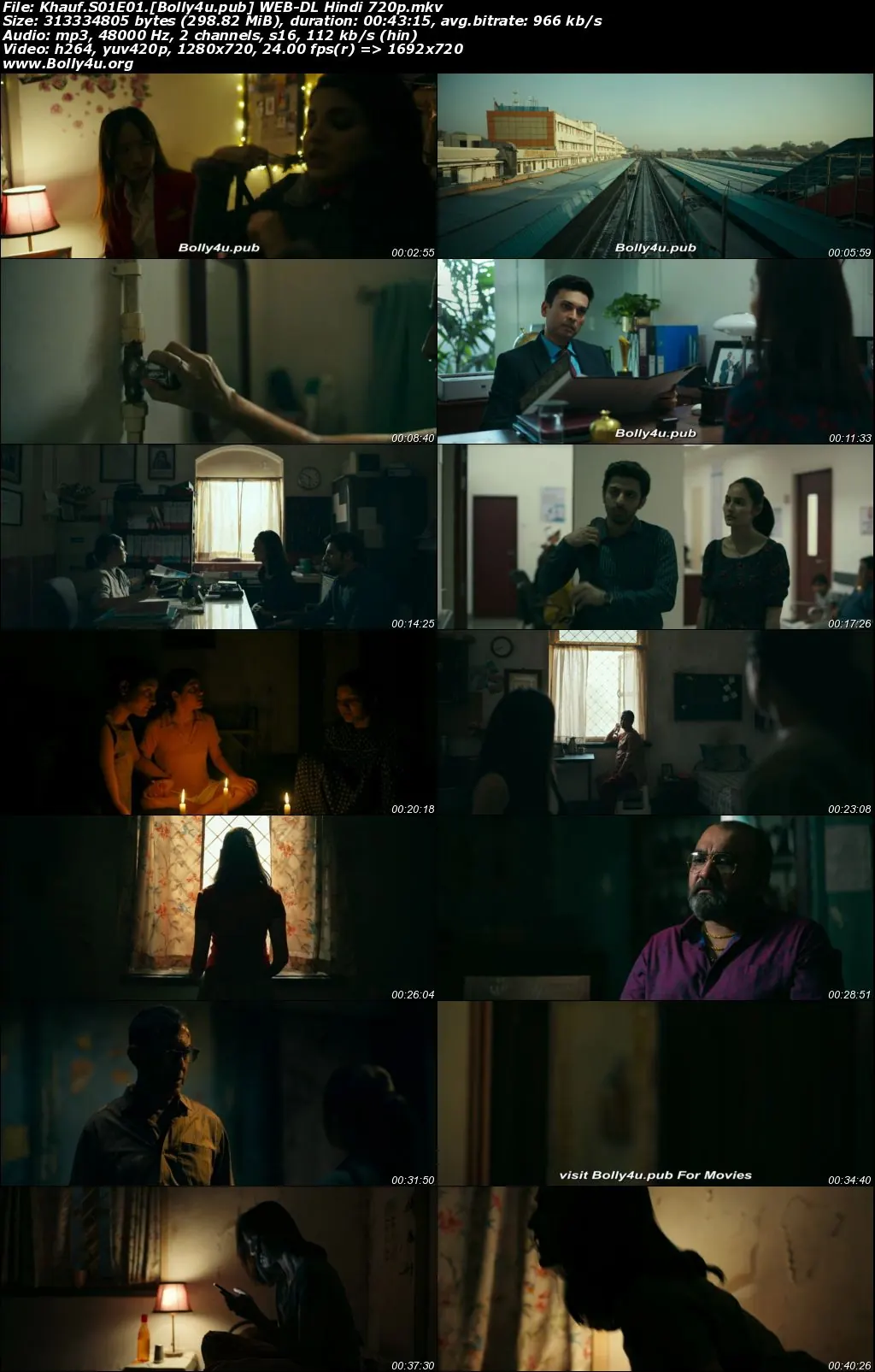 Khauf 2025 WEB-DL Hindi S01 Download 720p  480p