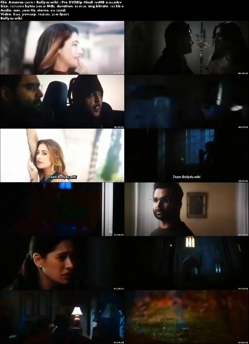Amavas 2019 Pre DVDRip 350MB Full Hindi Movie Download 480p