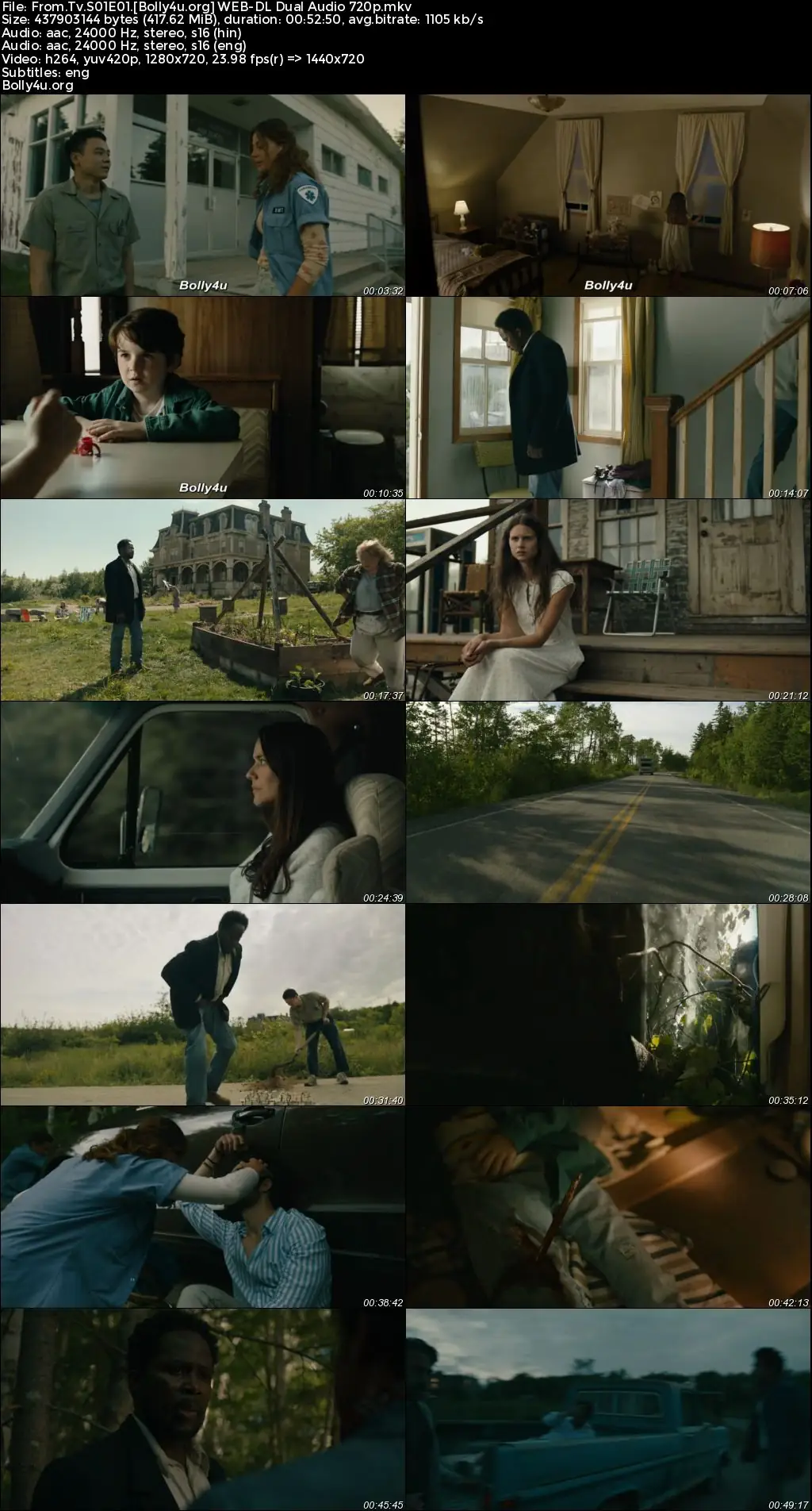 From Tv 2022 WEB-DL Hindi Dual Audio ORG S01 Complete Download 720p  480p