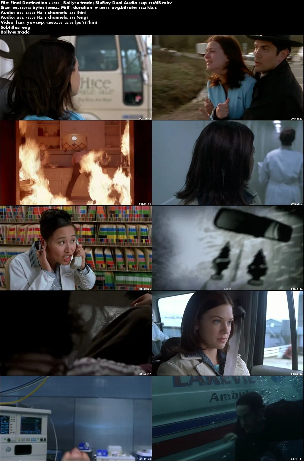 Final Destination 2 2003 BluRay 300MB Hindi Dual Audio 480p Download Final Destination 2 2003 BluRay 300MB Hindi Dual Audio 480p Download