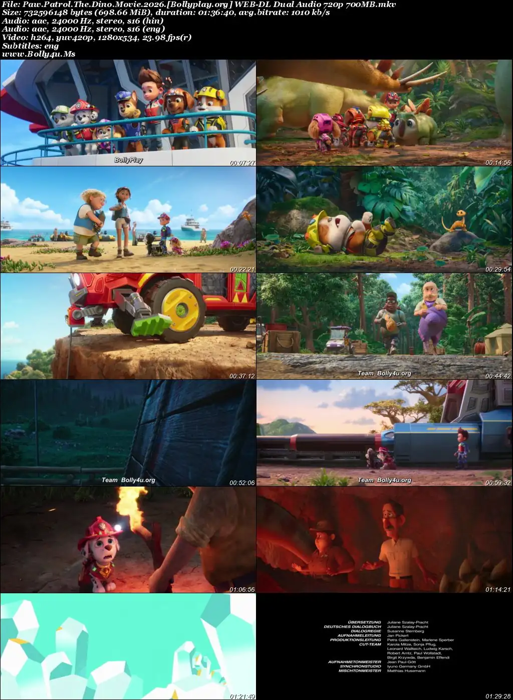 Paw Patrol The Dino Movie 2026 WEB-DL Hindi Dual Audio ORG Full Movie Download 1080p  720p  480p