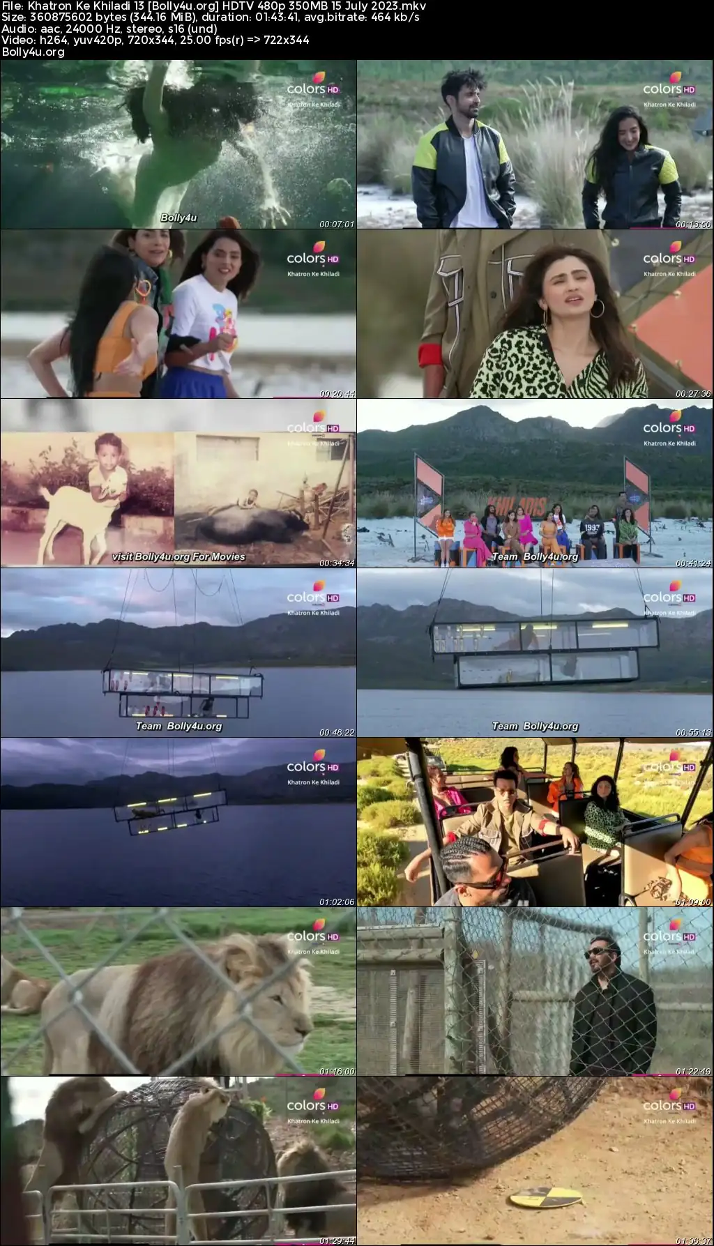 Khatron Ke Khiladi S13 HDTV 480p 350MB 15 July 2023 Download