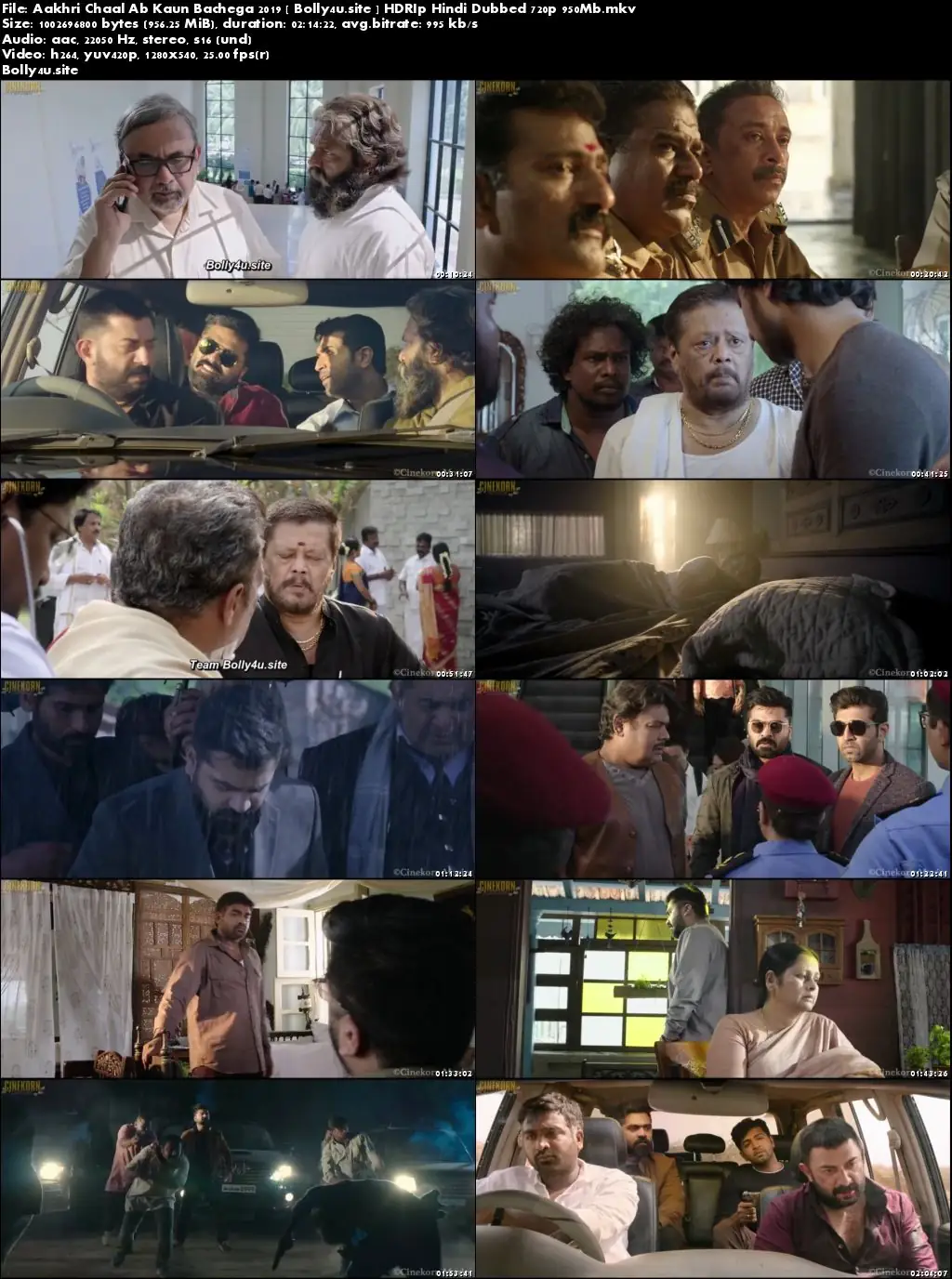 Aakhri Chaal Ab Kaun Bachega 2019 HDRip 950MB Hindi Dubbed 720p Download