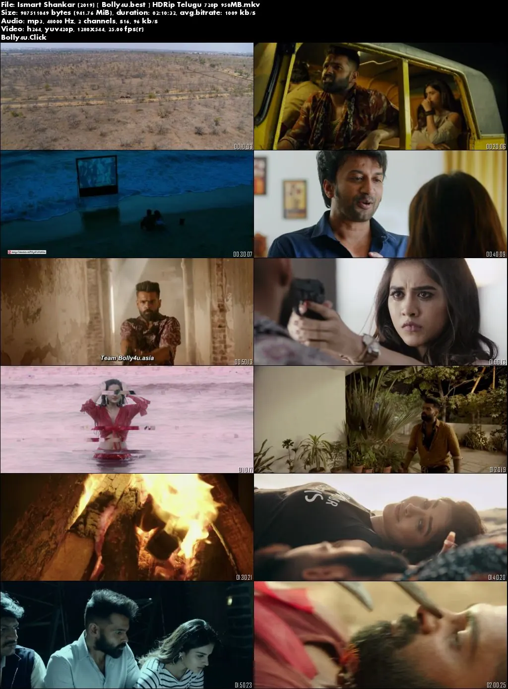 iSmart Shankar 2019 WEB-DL 950MB Telugu 720p Download