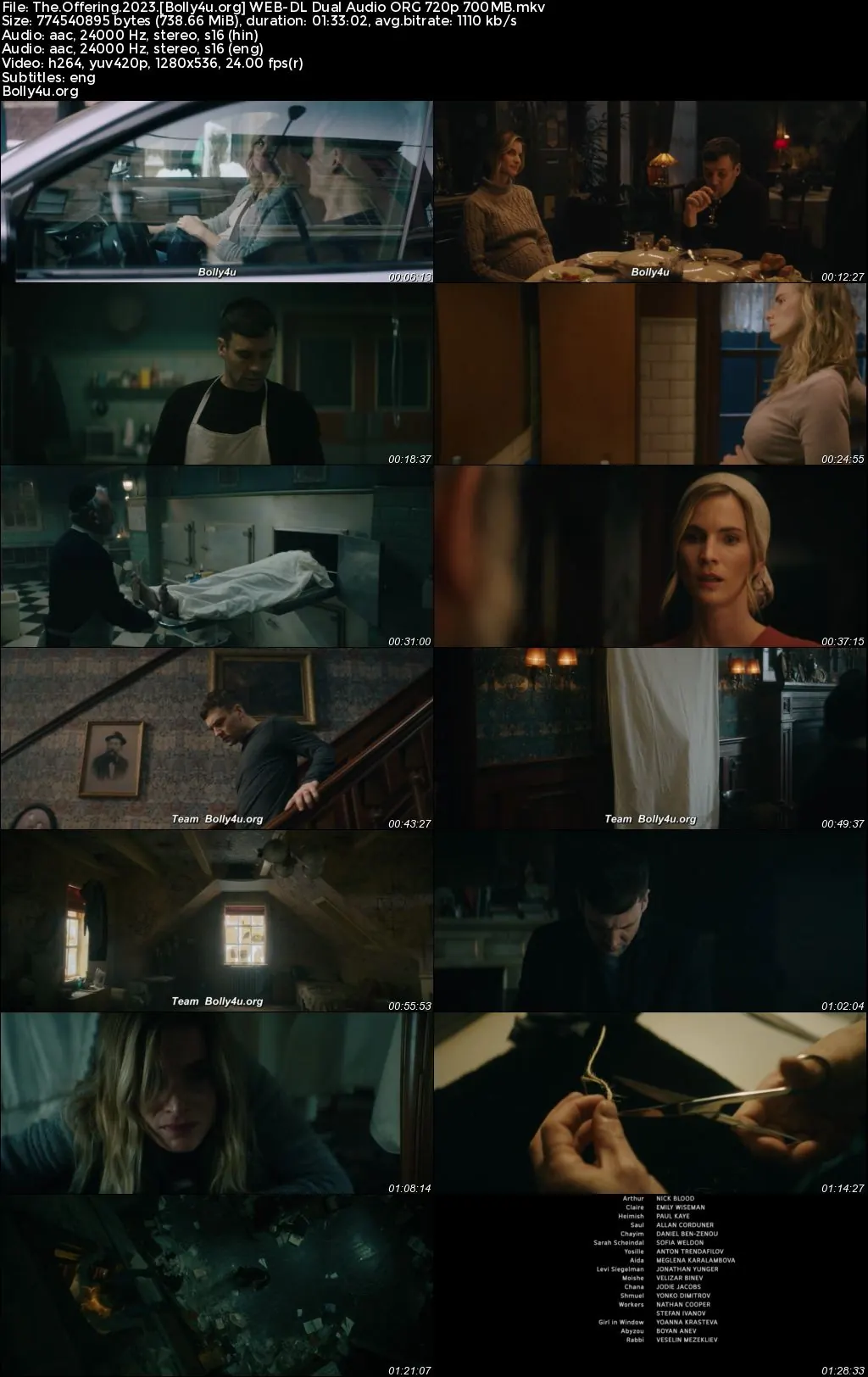 The Offering 2023 WEB-DL Hindi Dual Audio ORG Full Movie Download 1080p  720p  480p
