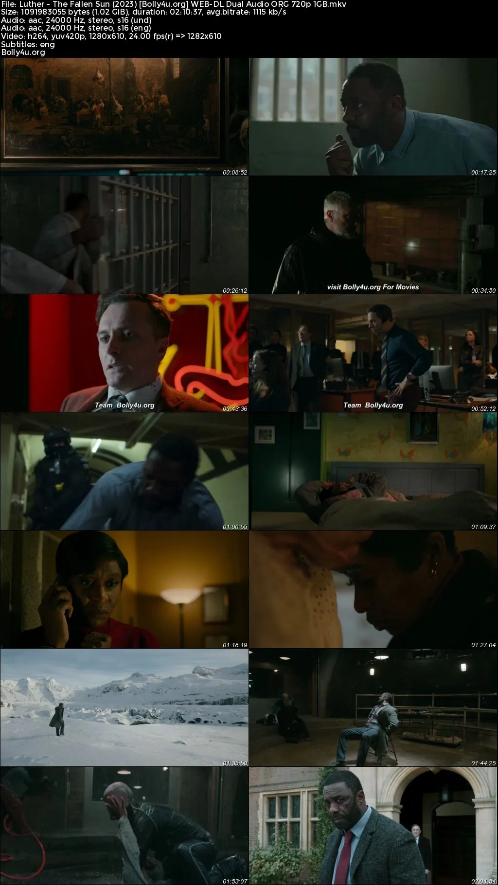 Luther The Fallen Sun 2023 WEB-DL Hindi Dual Audio ORG Full Movie Download 1080p  720p  480p