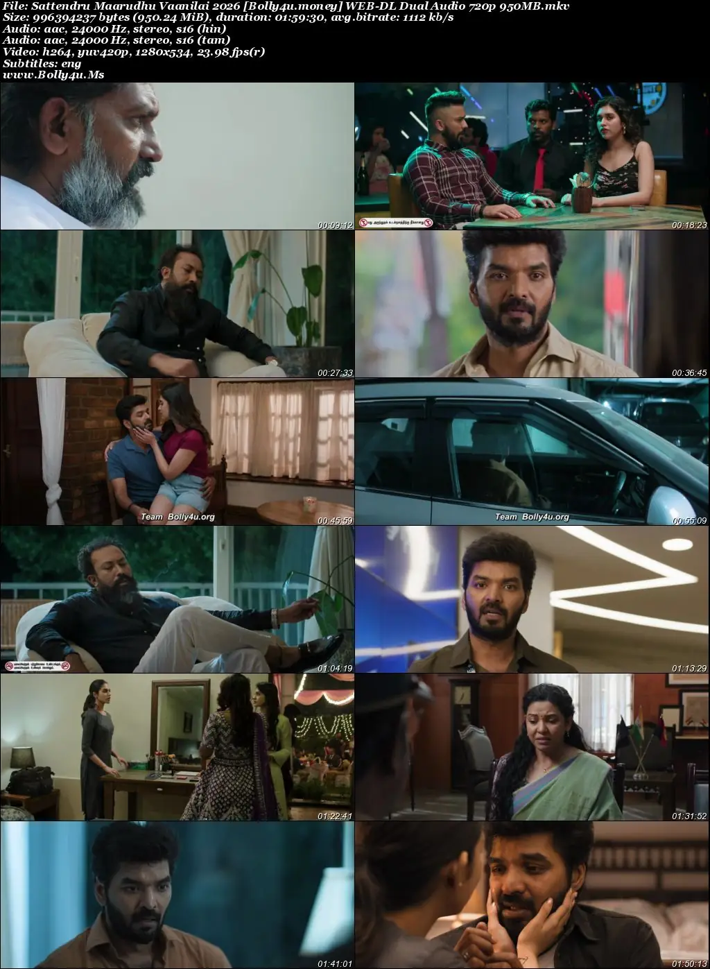 Sattendru Maarudhu Vaanilai 2026 WEB-DL UNCUT Hindi Dual Audio ORG Full Movie Download 1080p  720p  480p