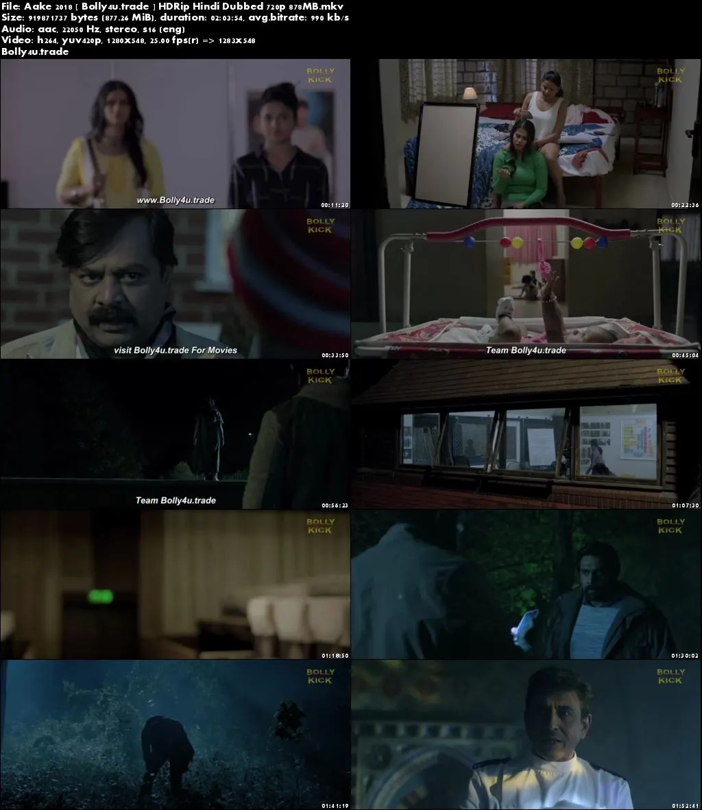 Aake 2018 HDRip 300Mb Full Hindi Dubbed Movie Download 480p