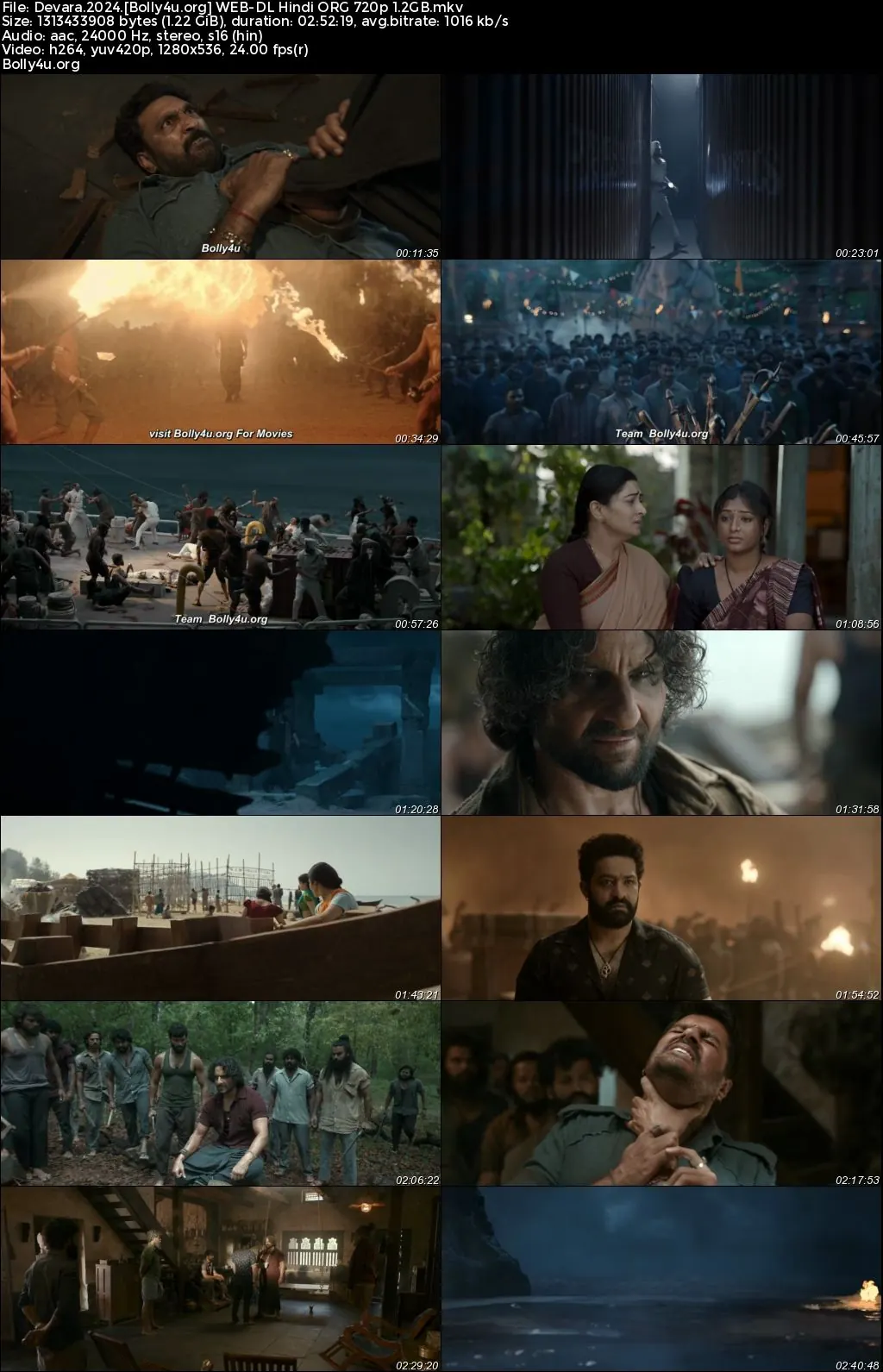 Devara Part 1 2024 WEB-DL Hindi ORG Full Movie Download 1080p  720p  480p