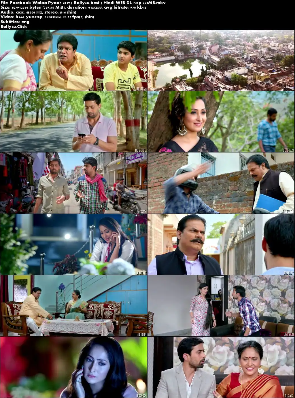 Facebook Wala Pyar 2019 WEB-DL 300MB Hindi 480p Download