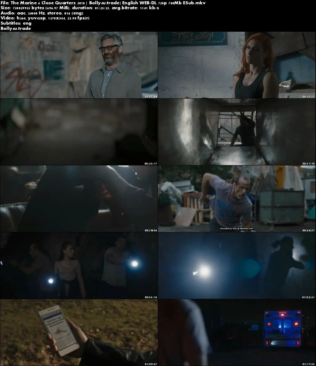 The Marine 6 Close Quarters 2018 WEB-DL 250MB English 480p ESub Download