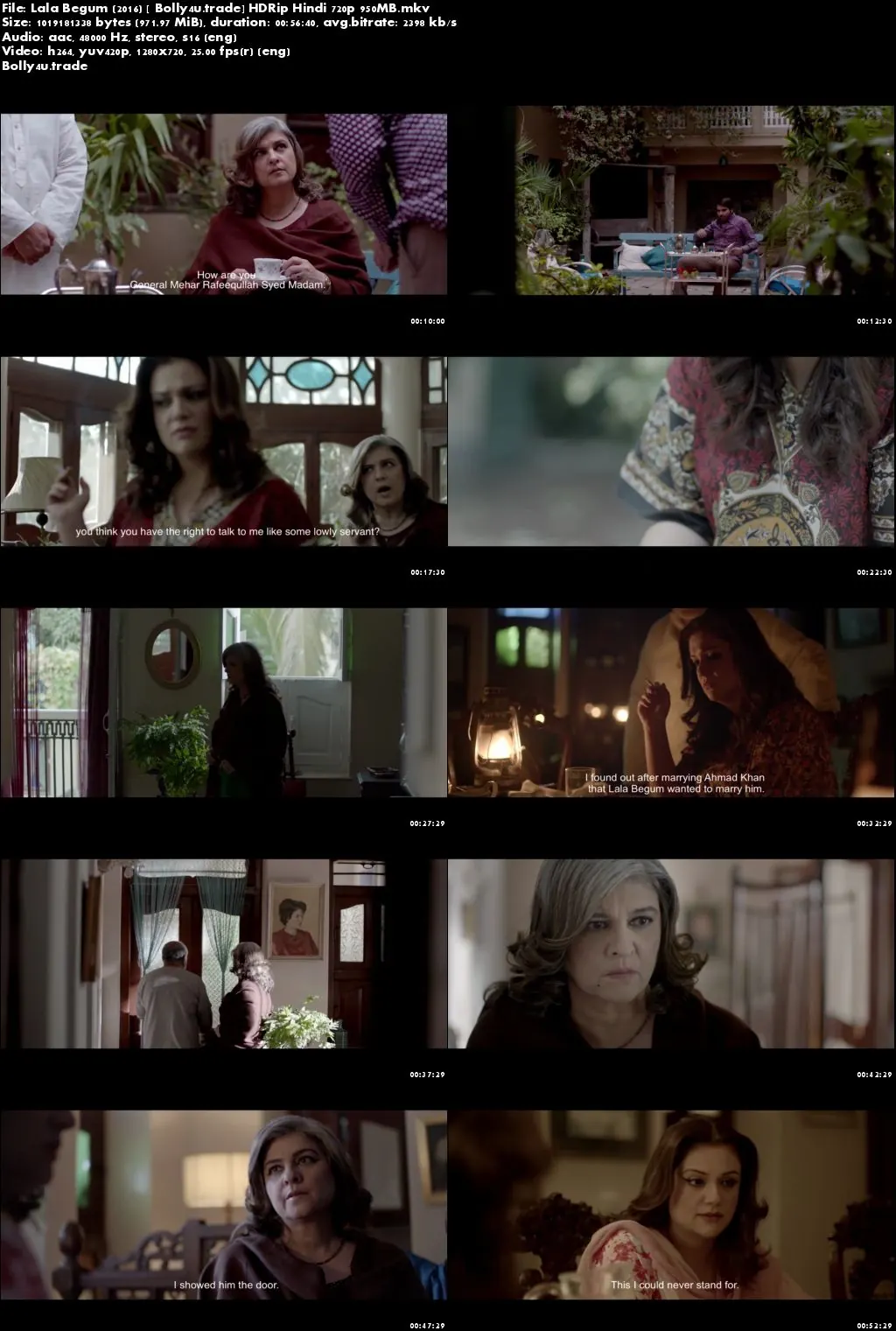 Lala Begum 2016 HDRip 200MB Full Hindi Movie Download 480p