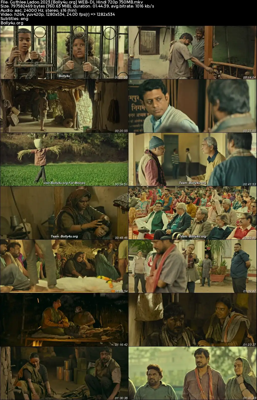 Guthlee Ladoo 2023 WEB-DL Hindi Full Movie Download 1080p  720p  480p