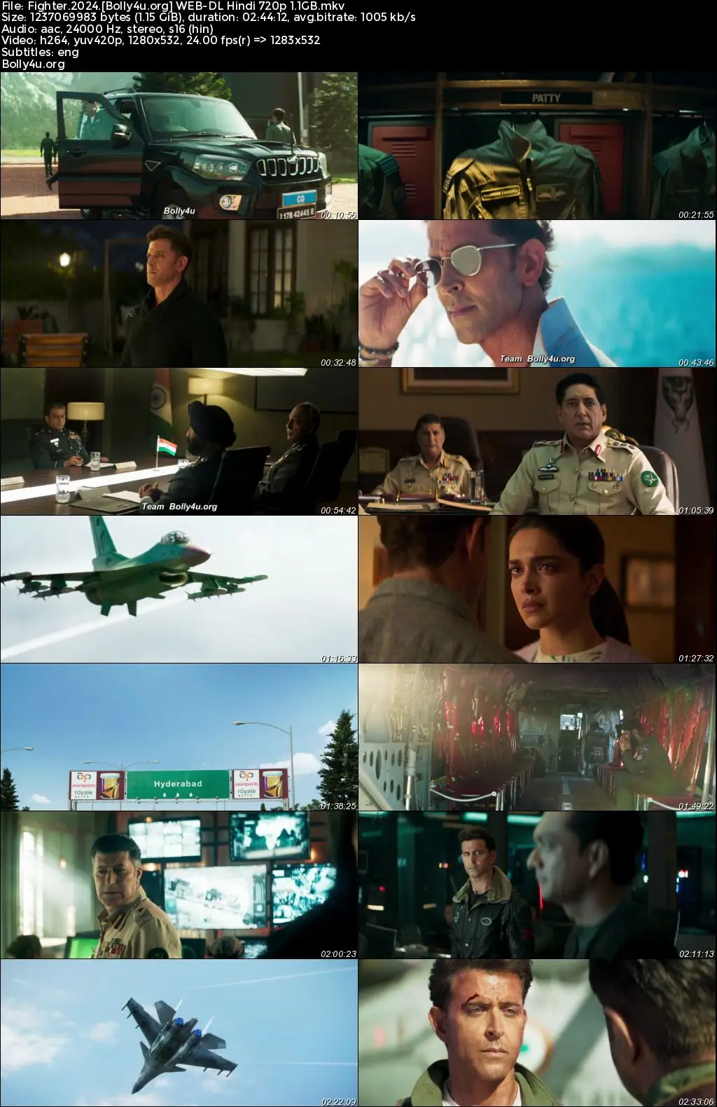 Fighter 2024 WEB-DL Hindi Full Movie Download 1080p  720p  480p