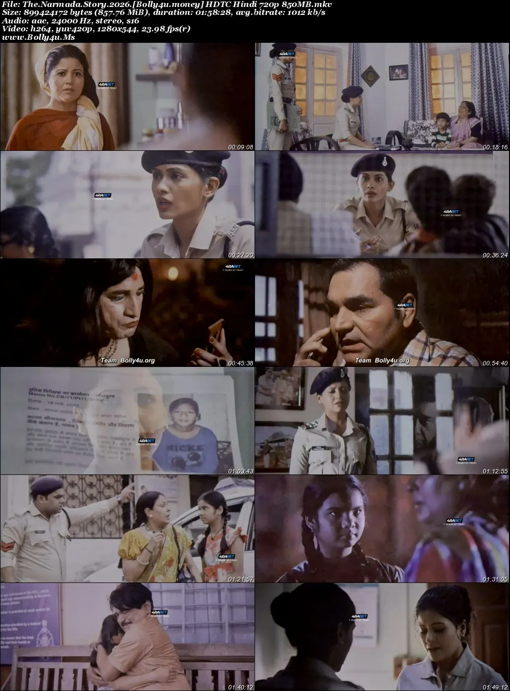 The Narmada Story 2026 HDTC Hindi Full Movie Download 1080p  720p  480p