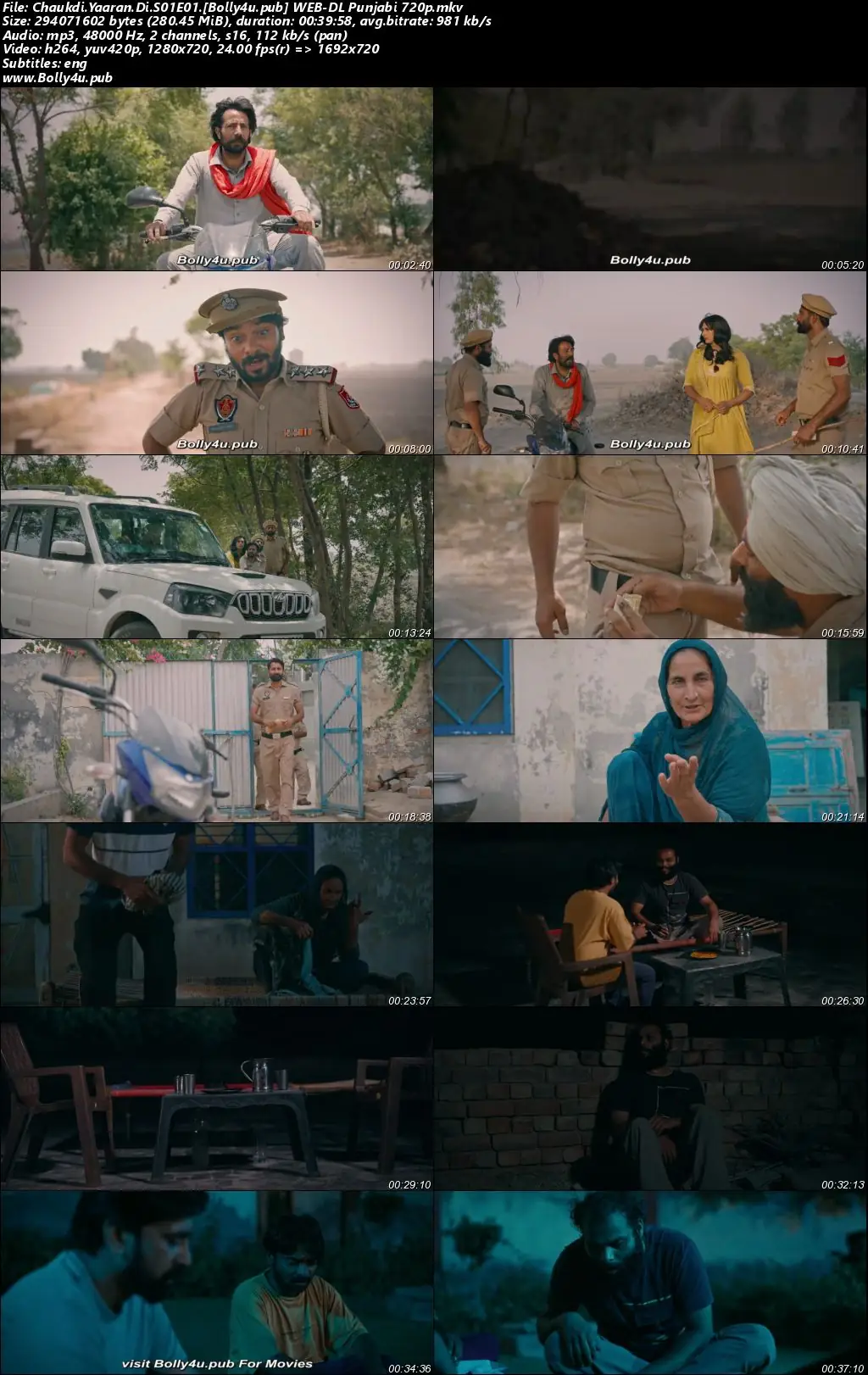 Chaukdi Yaaran Di 2025 WEB-DL Punjabi S01 Complete Download 720p  480p