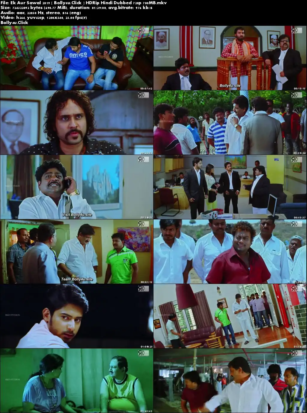 Ek Aur Sawal 2019 HDRip 700Mb Hindi Dubbed 720p Download