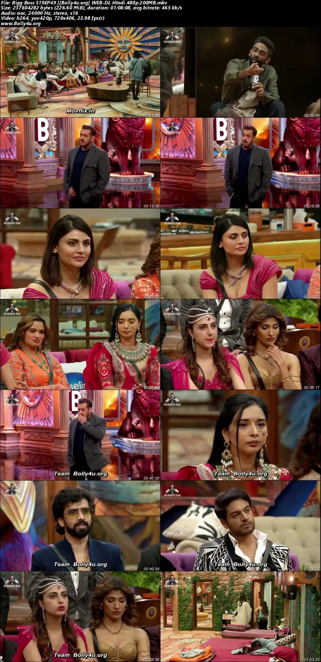 Bigg Boss 2025 WEB-DL Hindi S19EP49 Download 720p  480p still 1  Bolly4u Official