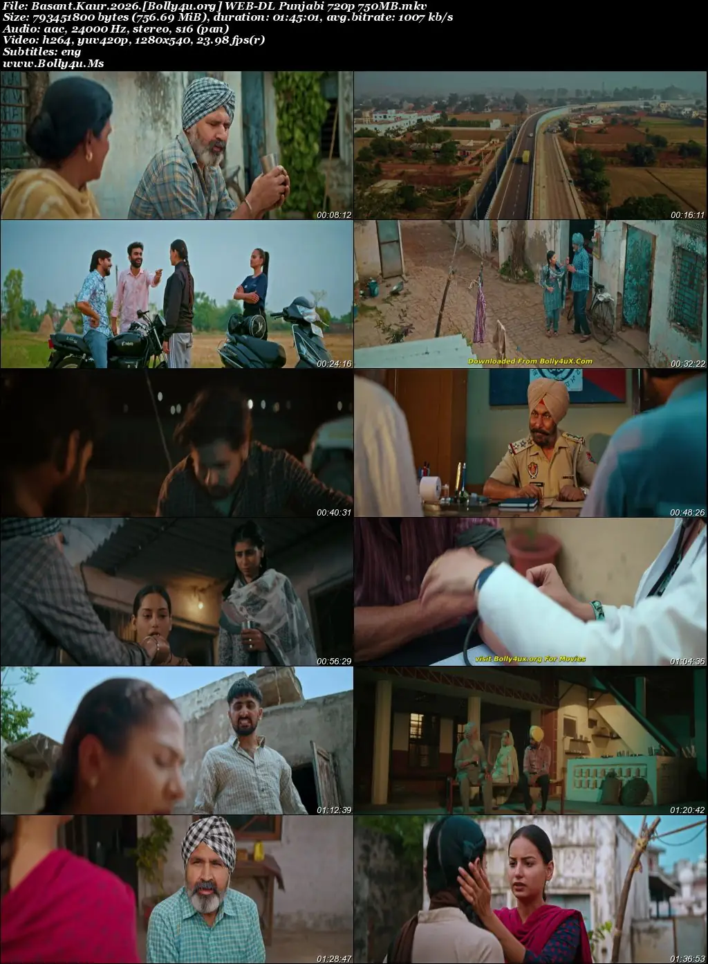 Basant Kaur 2026 WEB-DL Punjabi Full Movie Download 1080p  720p  480p