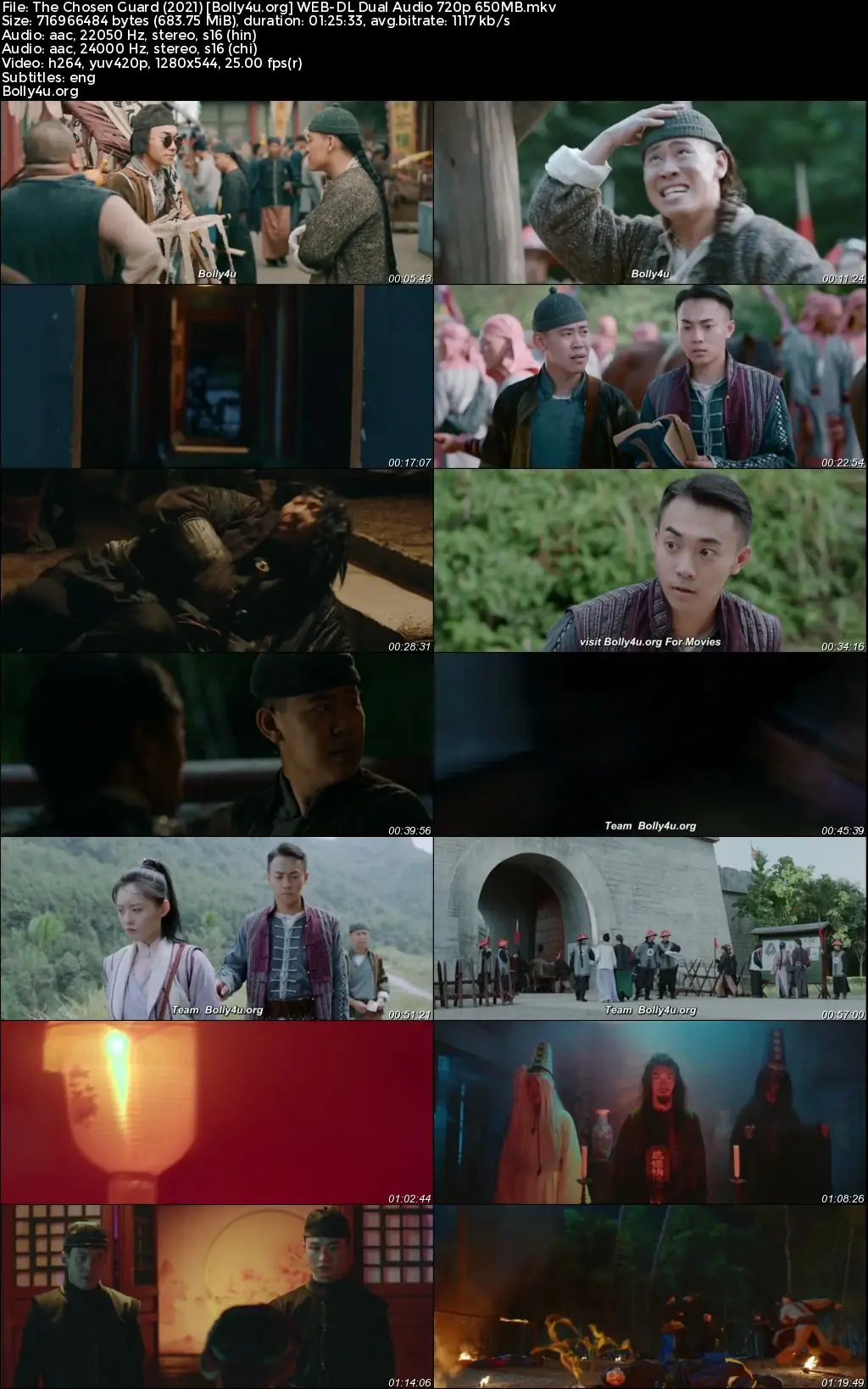 The Chosen Guard 2021 WEB-DL Hindi Dual Audio Full Movie Download 1080p  720p  480p