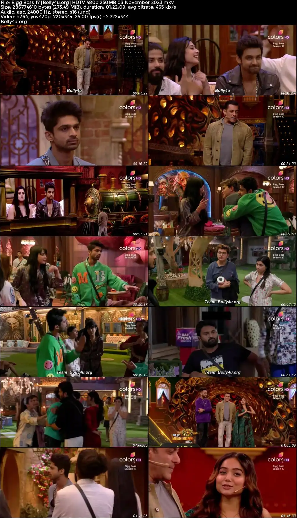 Bigg Boss 17 HDTV 480p 250MB 03 November 2023 Download Bigg Boss 17 HDTV 480p 250MB 03 November 2023 Download