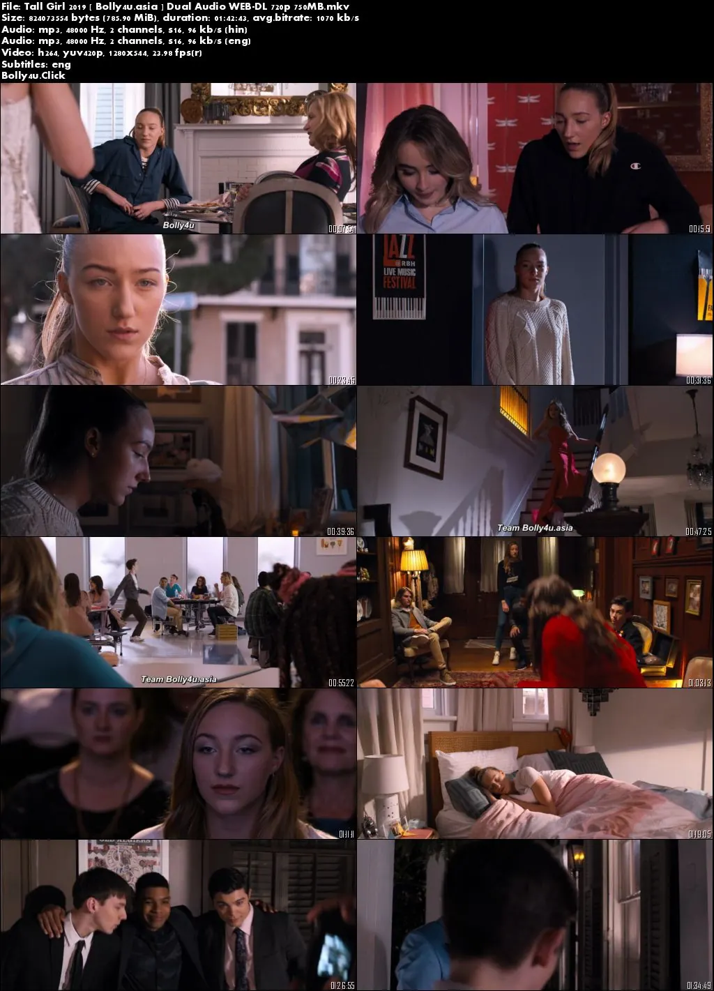 Tall Girl 2019 WEB-DL 300Mb Hindi Dual Audio 480p Download Tall Girl 2019 WEB-DL 300Mb Hindi Dual Audio 480p Download