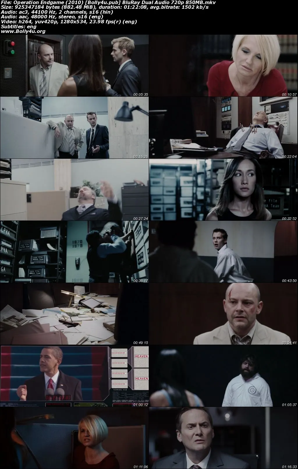 Operation Endgame 2010 BluRay Hindi Dual Audio Full Movie Download 720p  480p