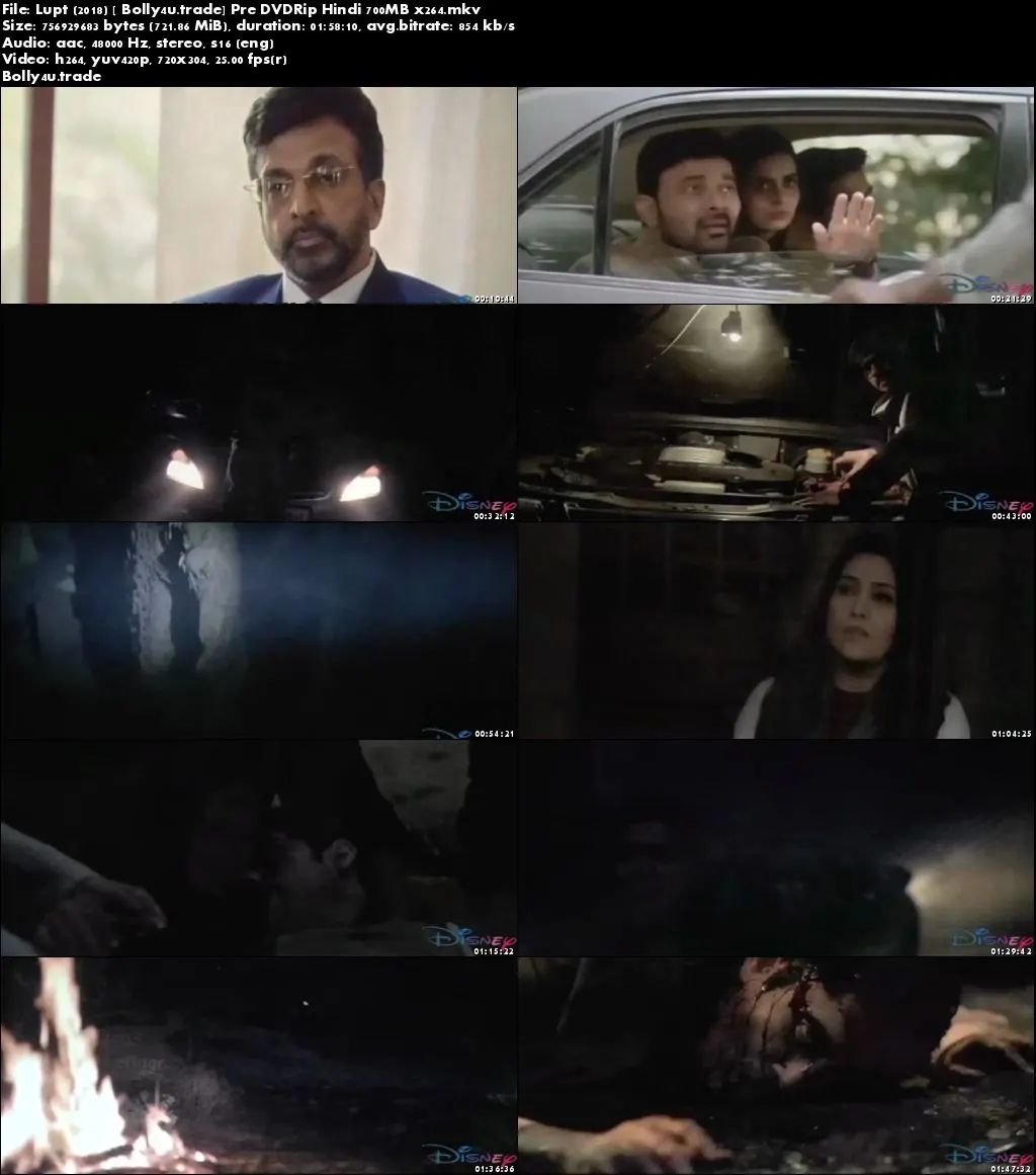 Lupt 2018 Pre DVDRip 700Mb Full Hindi Movie Download x264