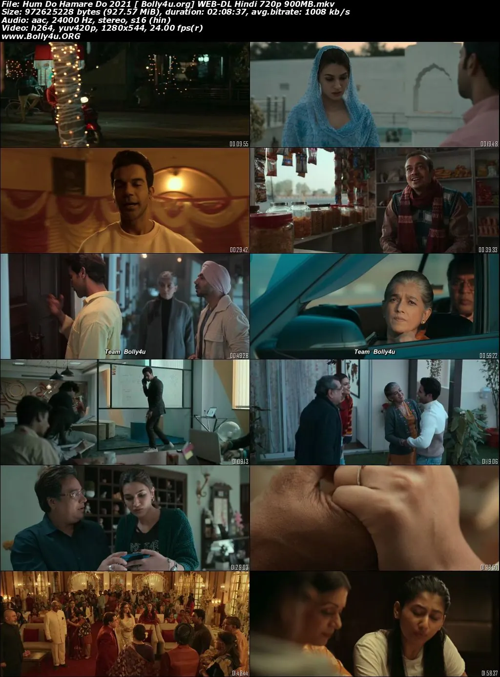 Hum Do Hamare Do 2021 WEB-DL 400MB Hindi Movie Download 480p