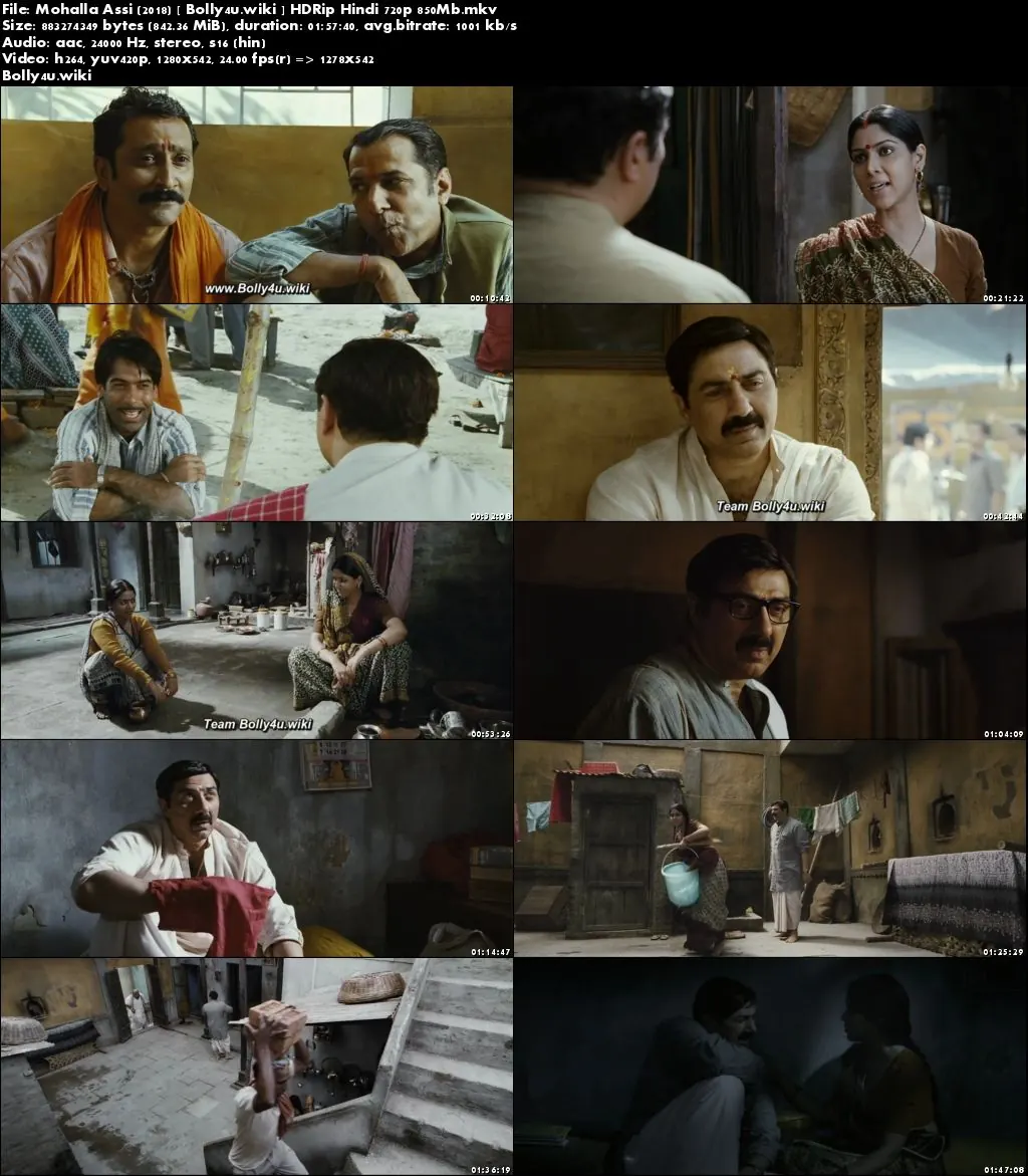 Mohalla Assi 2018 HDRip 350Mb Full Hindi Movie Download 480p Mohalla Assi 2018 HDRip 350Mb Full Hindi Movie Download 480p