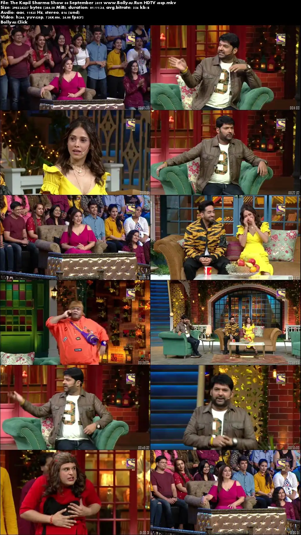 The Kapil Sharma Show HDTV 480p 250MB 08 September 2019 still 1  Bolly4u Official