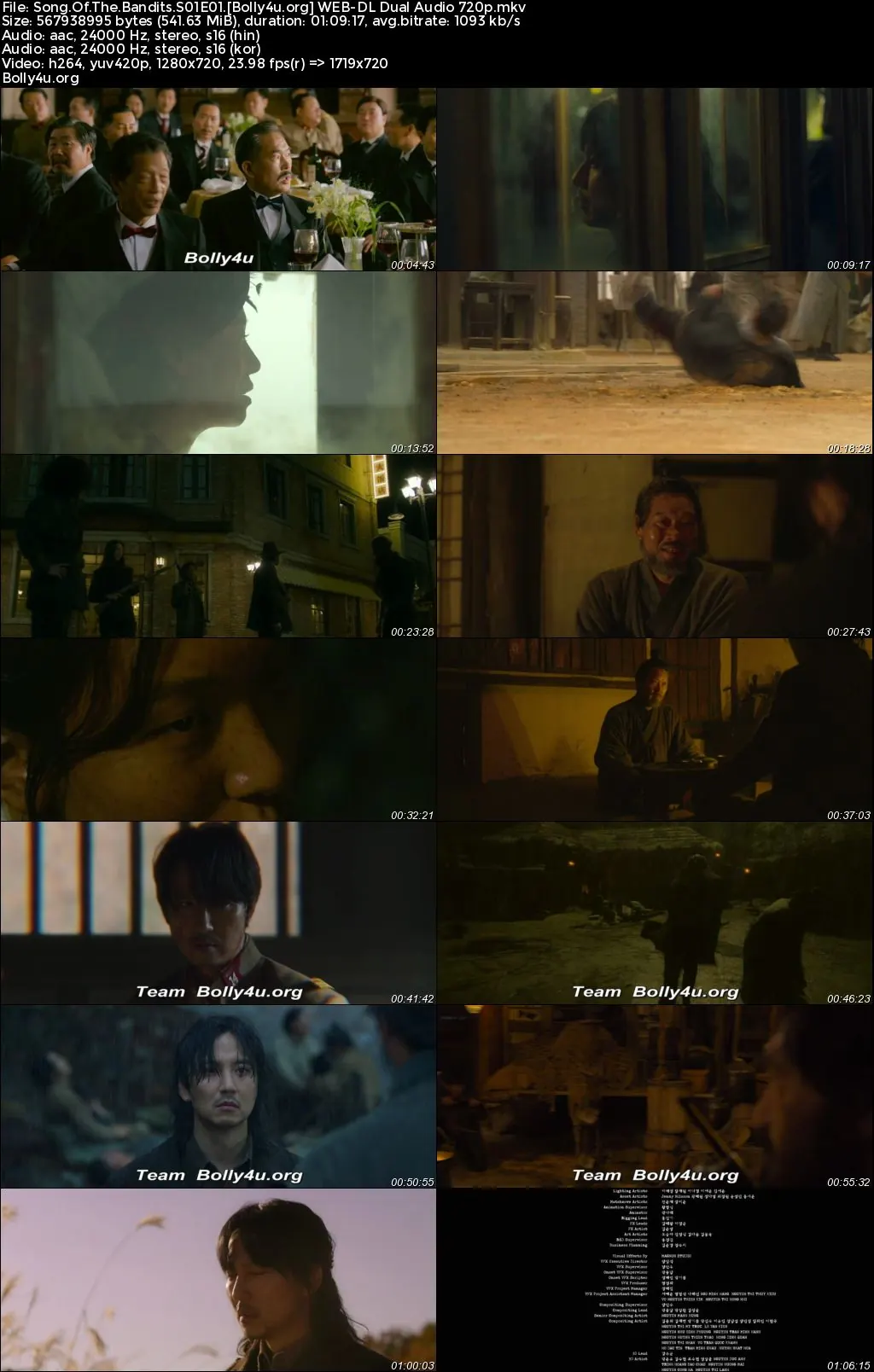 Song Of The Bandits 2023 WEB-DL Hindi Dual Audio ORG S01 Complete Download 720p  480p