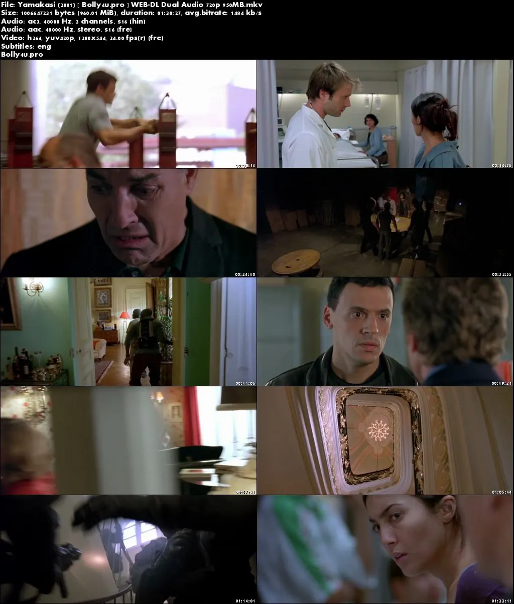 Yamakasi 2001 WEB-DL 950Mb Hindi Dual Audio 720p Download