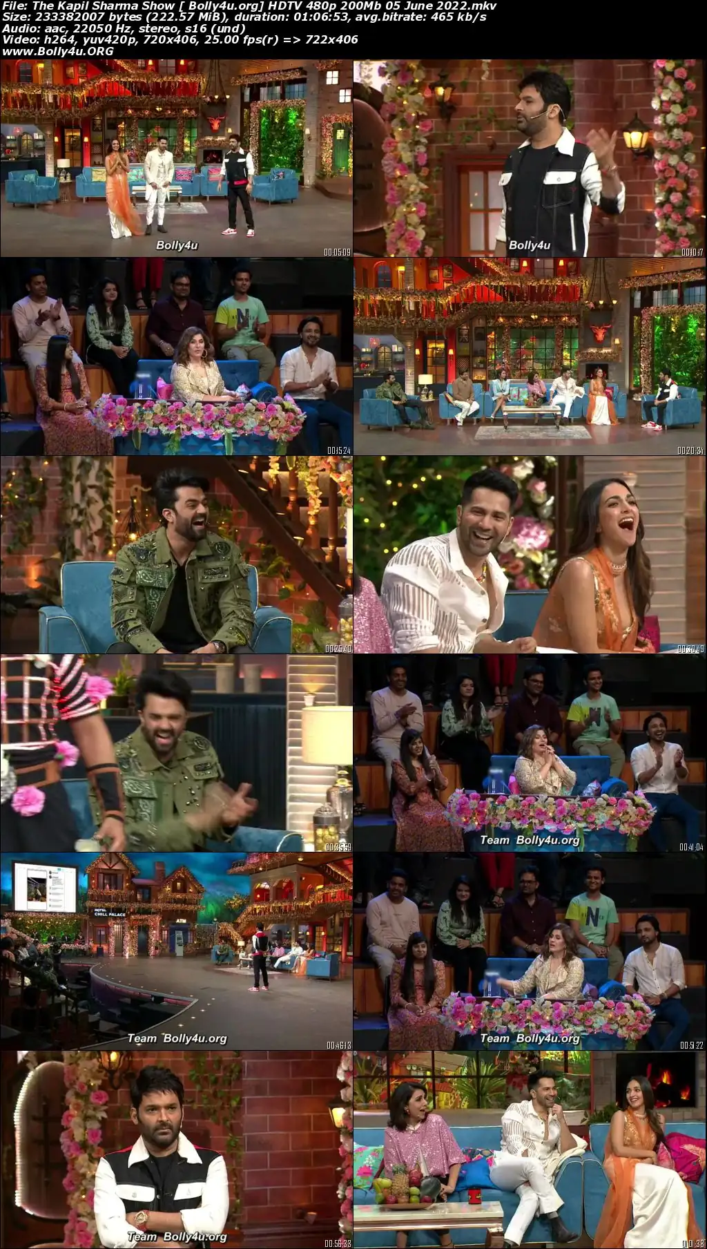 The Kapil Sharma Show HDTV 480p 200Mb 05 June 2022 Download